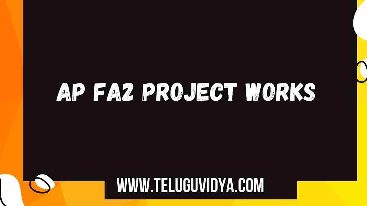 AP FA2 Project Works