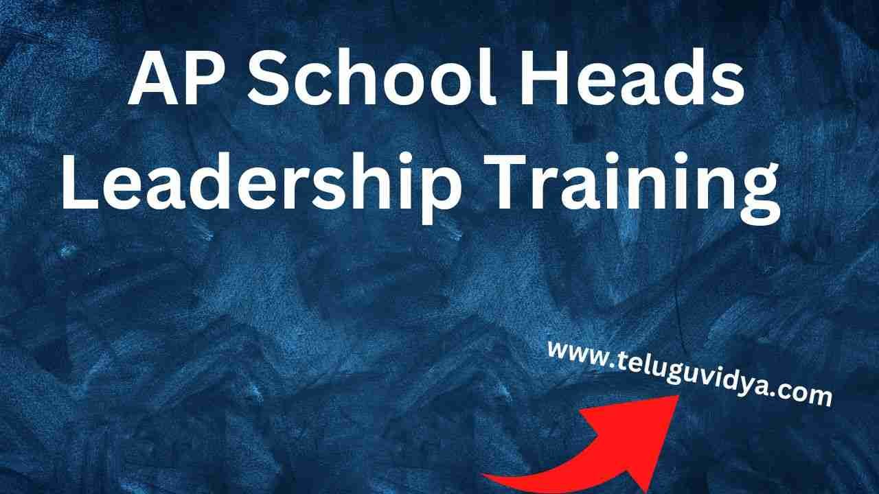 AP School Heads Leadership Training
