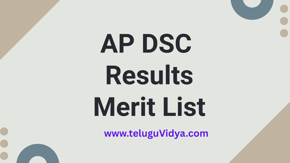 AP DSC Results 2025 Declared: Top 5 Things Every Candidate Must Know