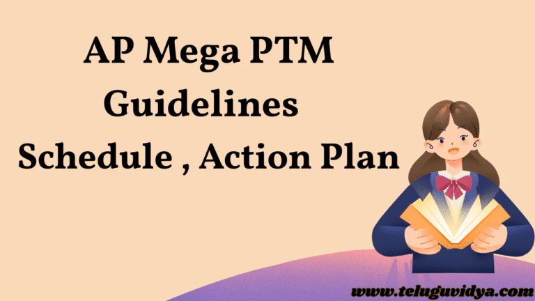 AP Mega PTM Guidelines - Schedule - Action Plan