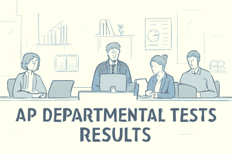 AP Departmental Tests Results May Nov Session 2025 Download Code-Wise PDFs