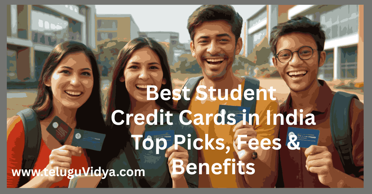 Best Student Credit Cards in India 2025 Top Picks, Fees & Benefits