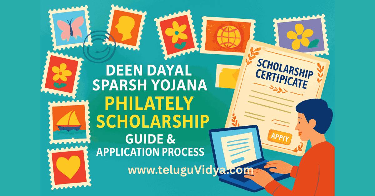 Deen Dayal SPARSH Yojana Philately Scholarship 2025-26 Apply Guide