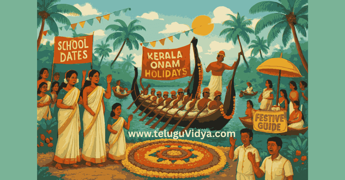 Kerala Onam Holidays 2025 School Dates & Festive Guide