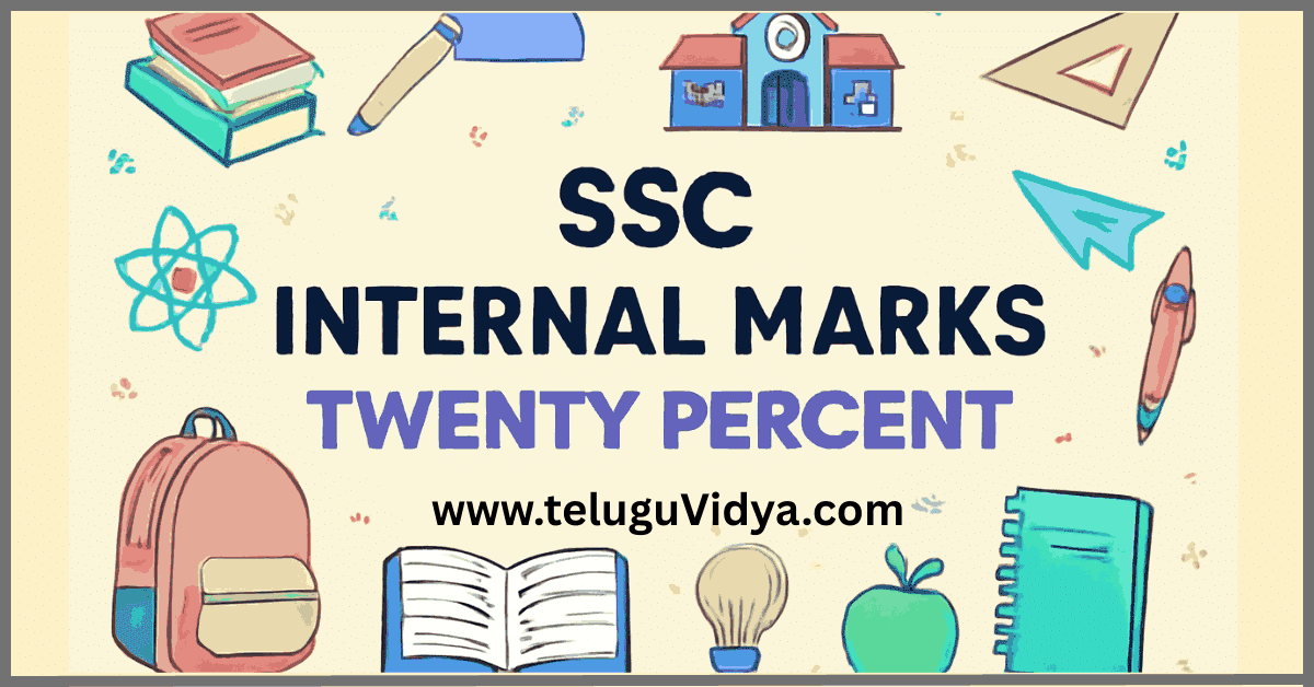 TG SSC Internal Marks Twenty Percent Definitive Guide for 2026
