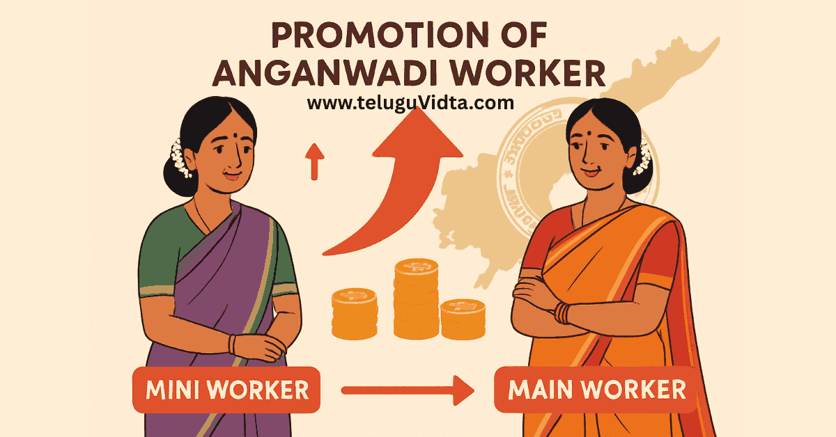 Anganwadi worker promotion new salary AP 2025 — Official Update