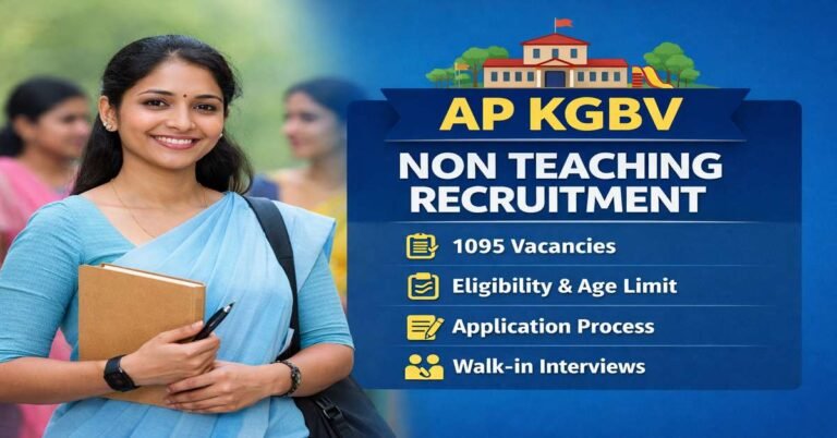 AP KGBV Non Teaching Recruitment 2025 – Official Notification Details