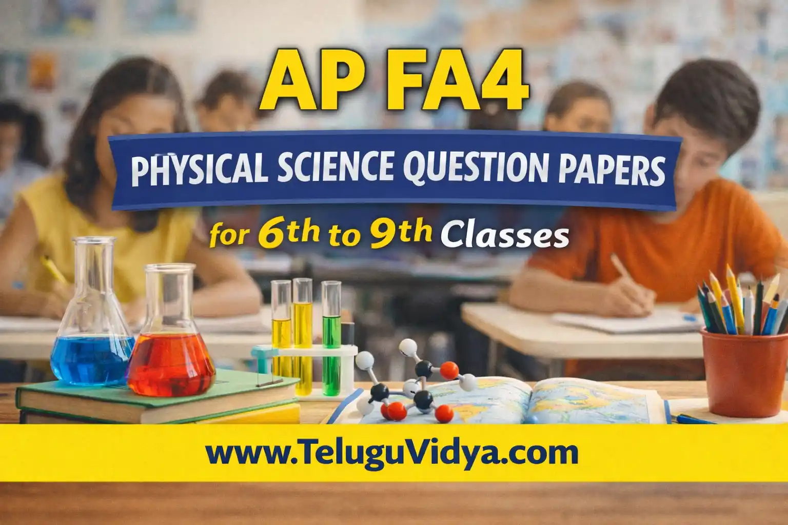 AP FA4 Physical Science Question Papers 2026 for 8th & 9th Classes Preparation Guide