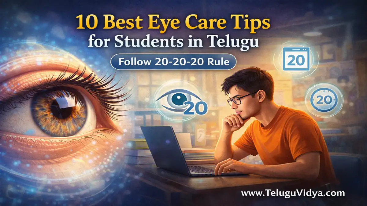 10 Best Eye Care Tips for Students in Telugu Ultimate Health Guide 2026